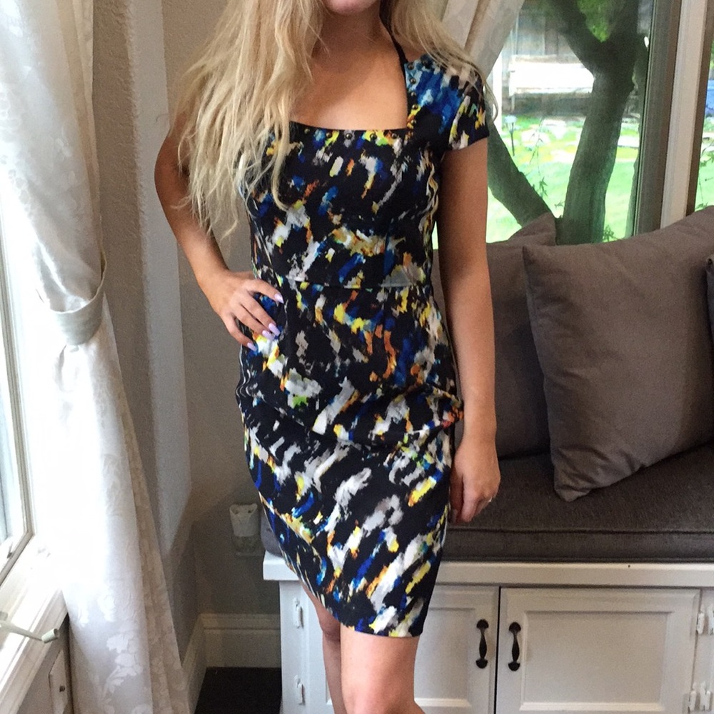 Stunning Nine West dress multi color